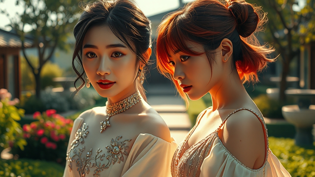 출연진 연기와 캐스팅 (realistic 스타일)