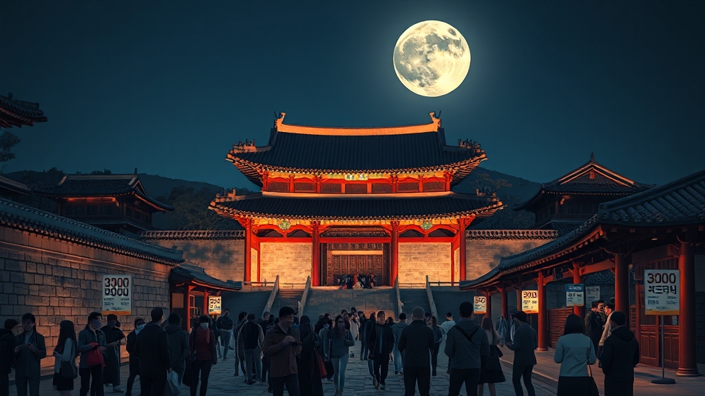 야간개장 예매 완벽 가이드 (realistic 스타일)