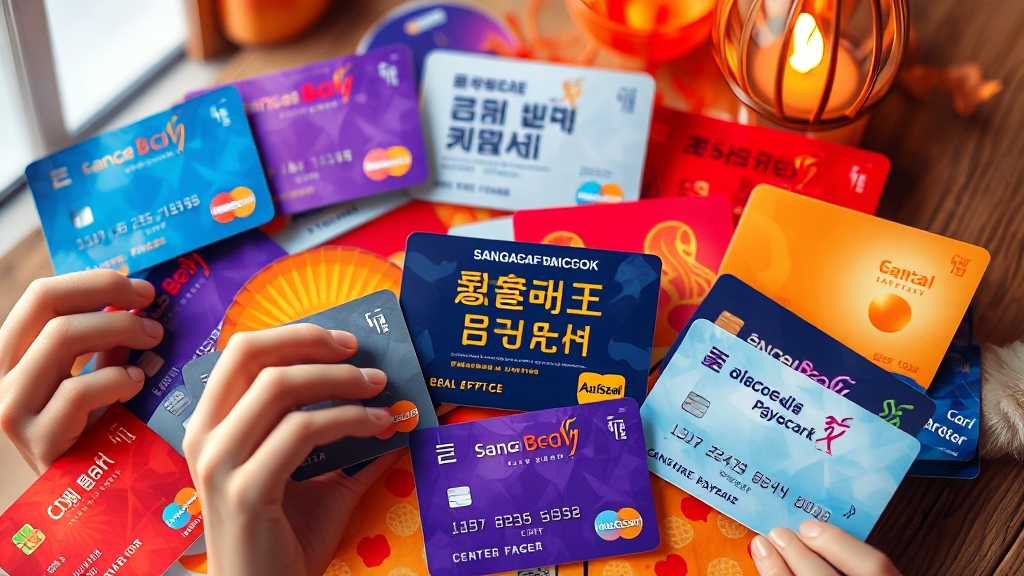 참여 카드사, 궁금하세요? (realistic 스타일)