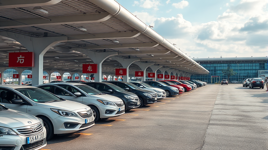 김포공항 주차대행, 이것만은 꼭 알아두세요! (realistic 스타일)