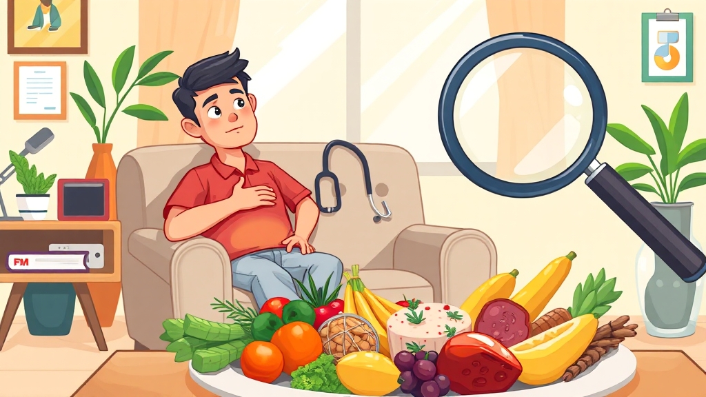 초기 증상, 놓치지 마세요! (cartoon 스타일)