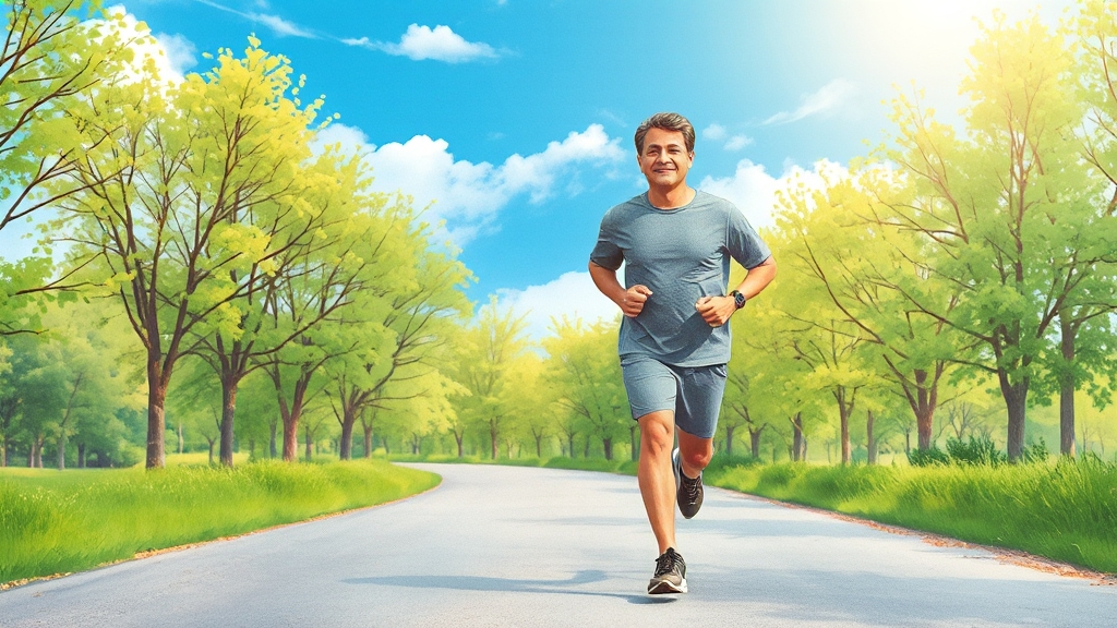 슬로우 조깅이란? (watercolor 스타일)