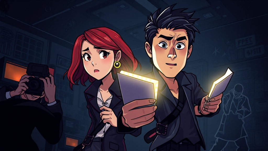 김다미, 손석구 등 주요 출연진 (cartoon 스타일)