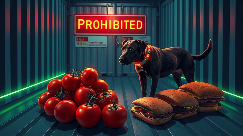 핵심 검역 규정 완벽 분석 (illustration 스타일)