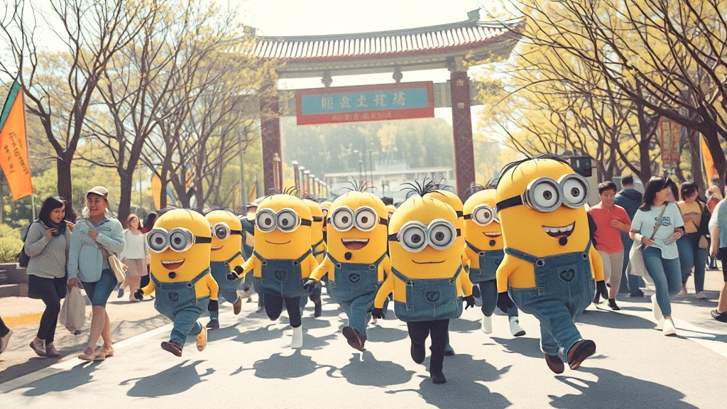 미니언즈런 부산 2025 개요 (watercolor 스타일)