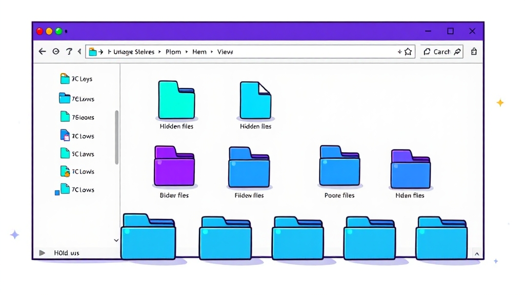 파일 탐색기 옵션 설정 상세 가이드 (cartoon 스타일)