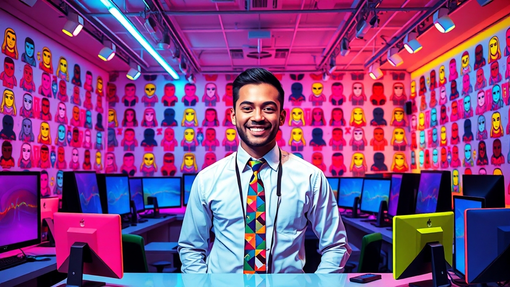 SKT 고객센터, 언제든 문의하세요! (popart 스타일)