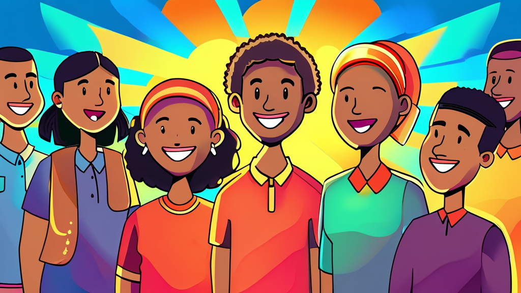 청년 근로장려금 외 놓치면 아쉬운 정부 지원 꿀팁 (cartoon 스타일)