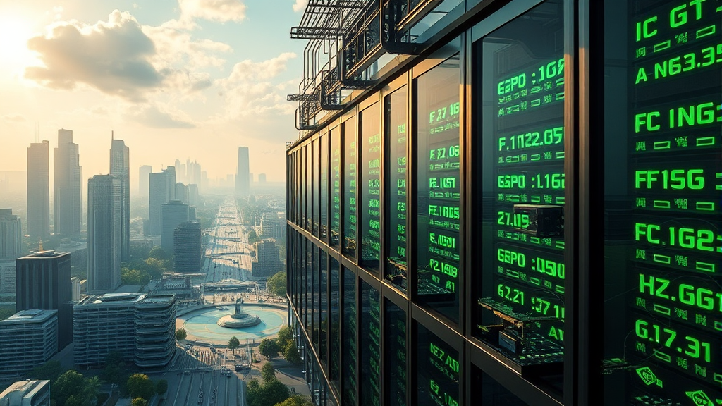 AI 데이터센터 A to Z 9 AI 데이터센터 경쟁력 확보 방안 (realistic 스타일)