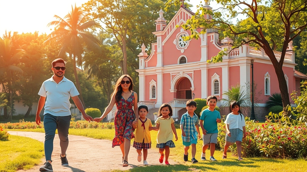 아이와 함께 다낭: 연령별 맞춤 코스 (realistic 스타일)