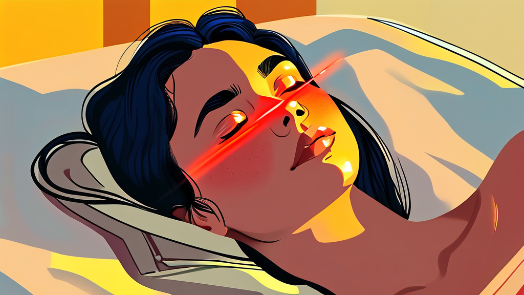 브이빔 레이저 완벽 분석: 효과, 비용, 후기, 병원 선택까지 6 브이빔 레이저 시술 전후 주의사항 및 관리법 (illustration 스타일)