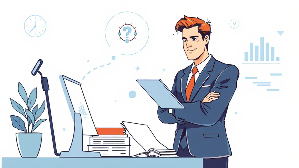 세무 전문가와 함께하는 리스크 관리 및 절세 팁 (illustration 스타일)