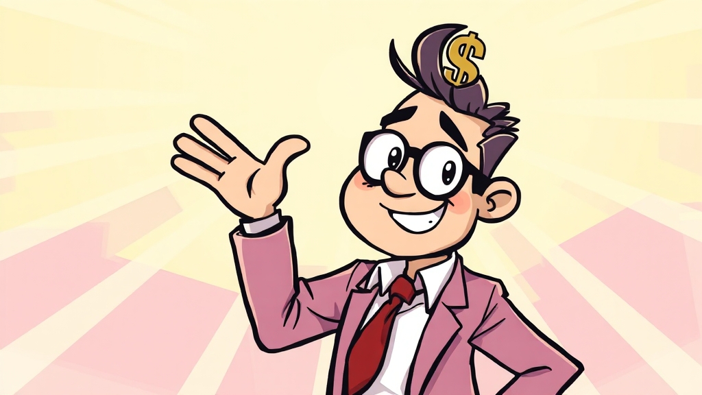 소액으로 시작하는 소수점 투자 (cartoon 스타일)