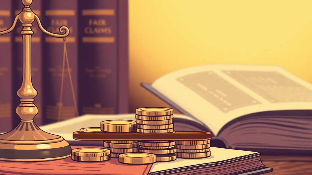 소액 민사소송 비용: 항목 및 납부 방법 (illustration 스타일)