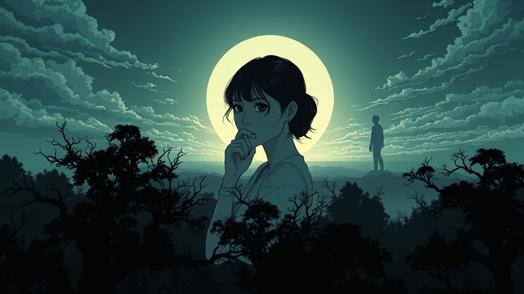 사건 전개 및 숨겨진 진실 (illustration 스타일)