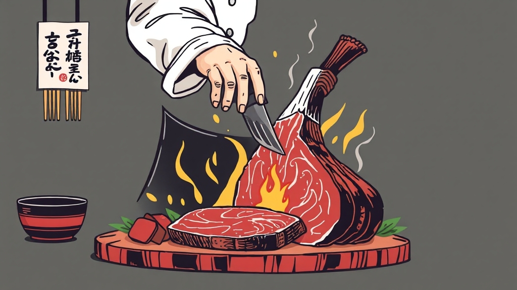 아산 우마카세 완벽 분석 (illustration 스타일)