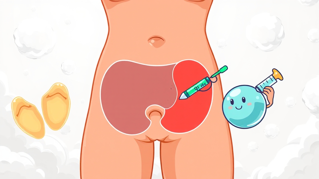 항생제 및 대안 치료법 (cartoon 스타일)