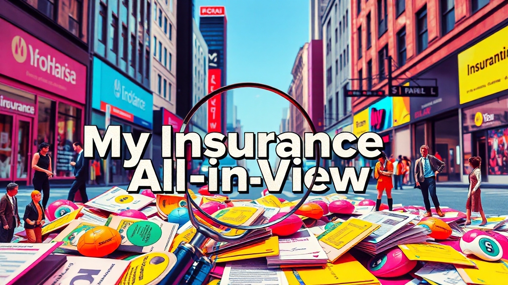 온라인으로 숨은 보험 확인하는 방법 (popart 스타일)