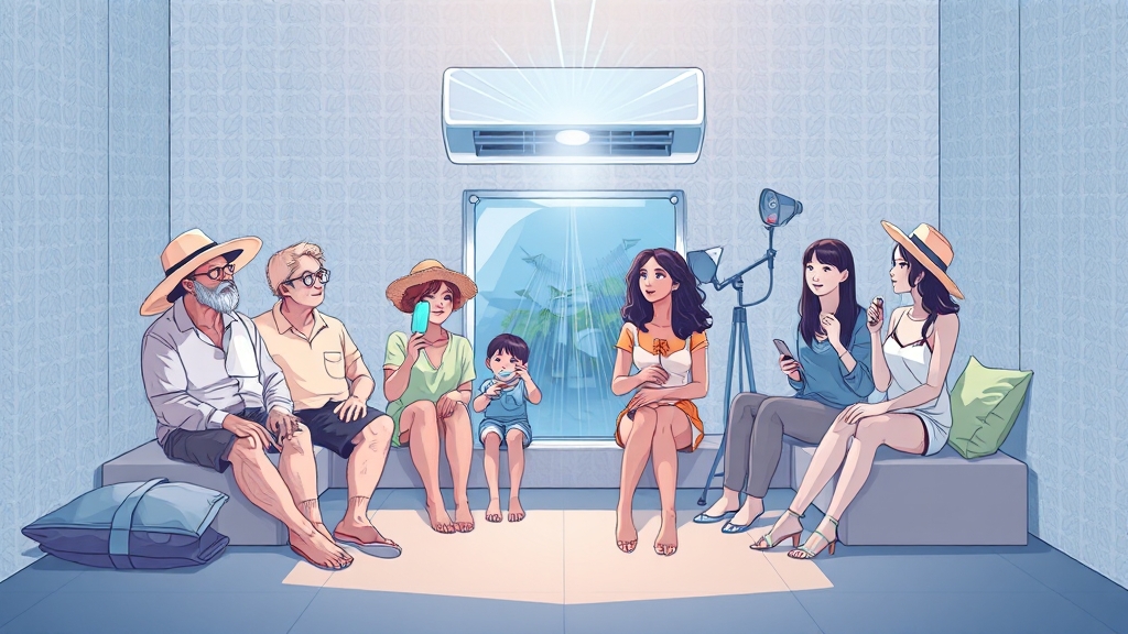 선풍기와 서큘레이터, 함께 사용하면 좋은 이유 (illustration 스타일)