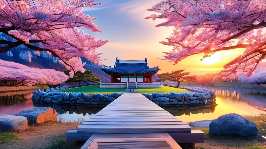 2026 경주 벚꽃 여행, 이것만은 알고 가자! (realistic 스타일)