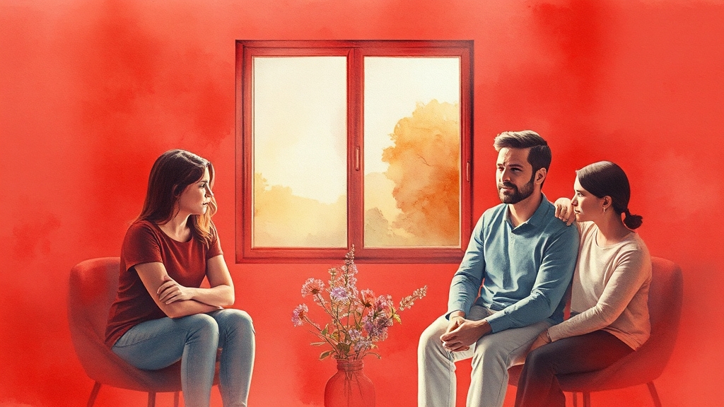 간헐적 폭발장애, 무엇이 다를까요? (watercolor 스타일)