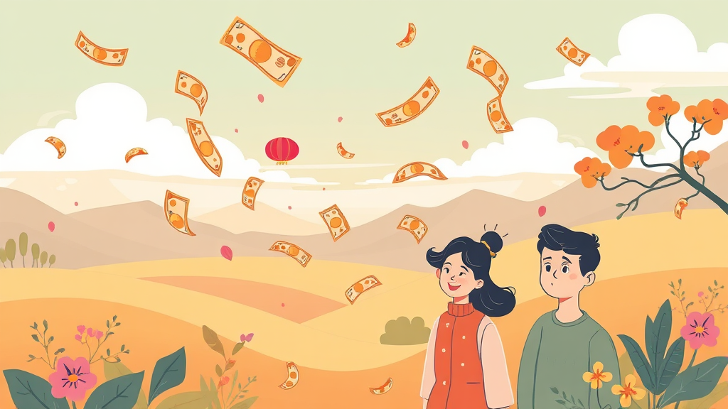 소비쿠폰 지급, 놓치지 마세요! (illustration 스타일)