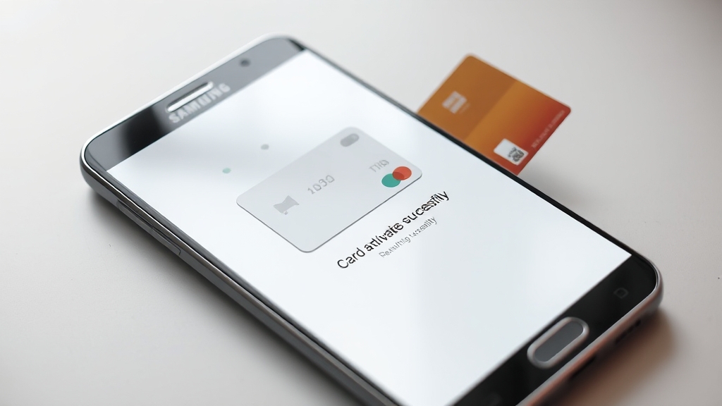 삼성페이 교통카드 오류 해결 (realistic 스타일)