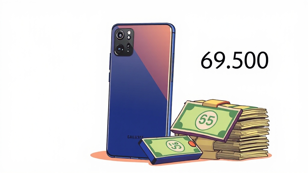 갤럭시 S 시리즈 배터리 교체 비용 변화 (cartoon 스타일)