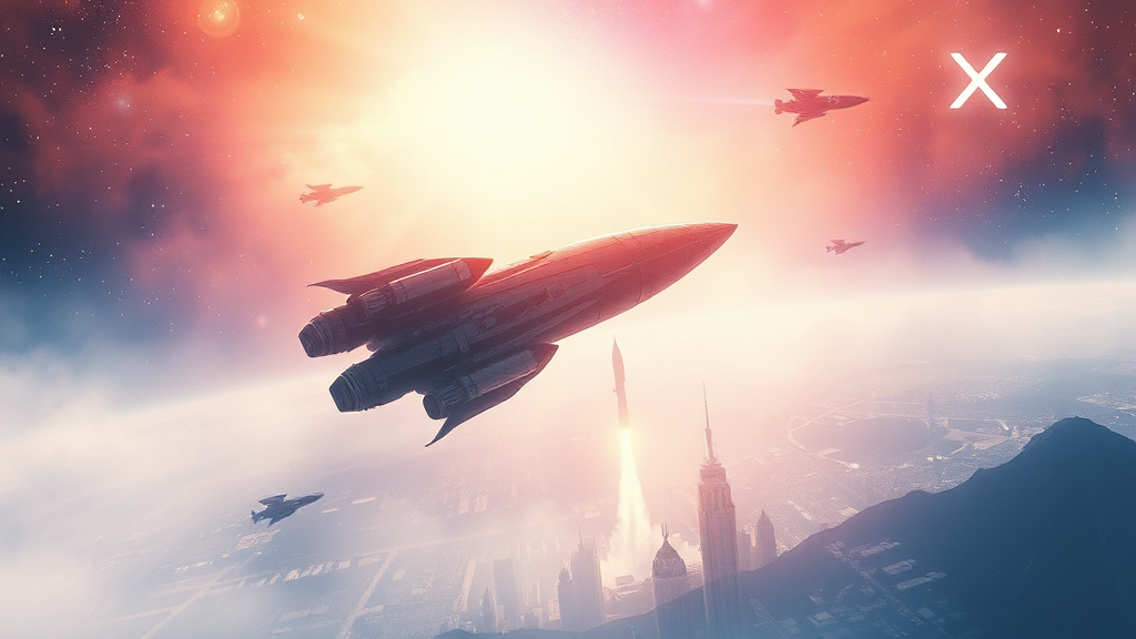 스페이스X 상장 임박? A to Z 3 스페이스X 상장 가능성 (watercolor 스타일)