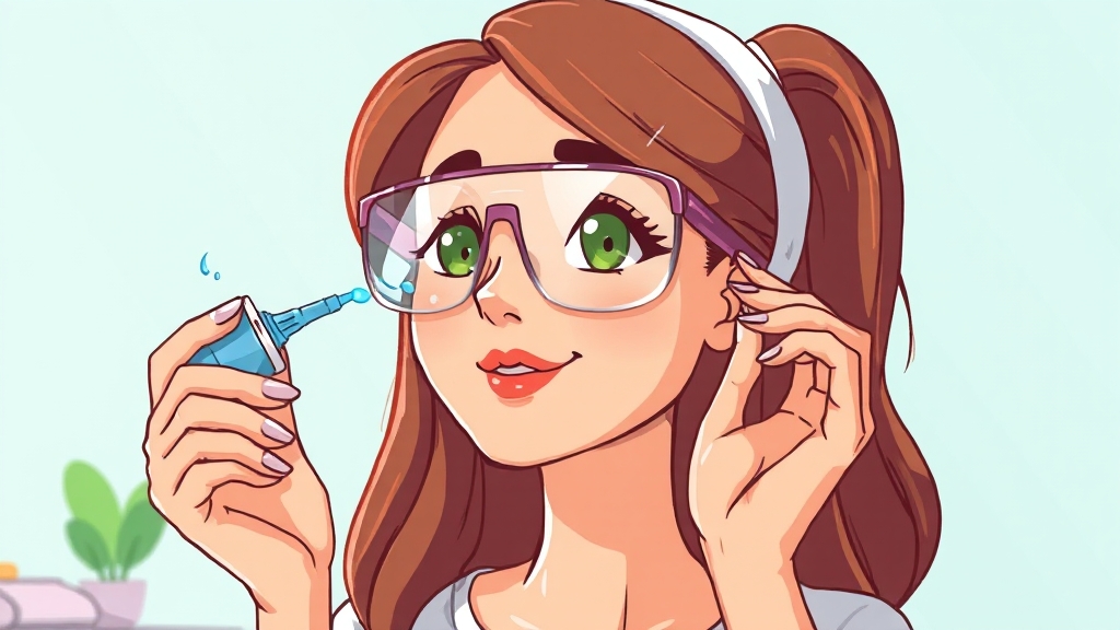 수술 후 관리 및 회복 (cartoon 스타일)