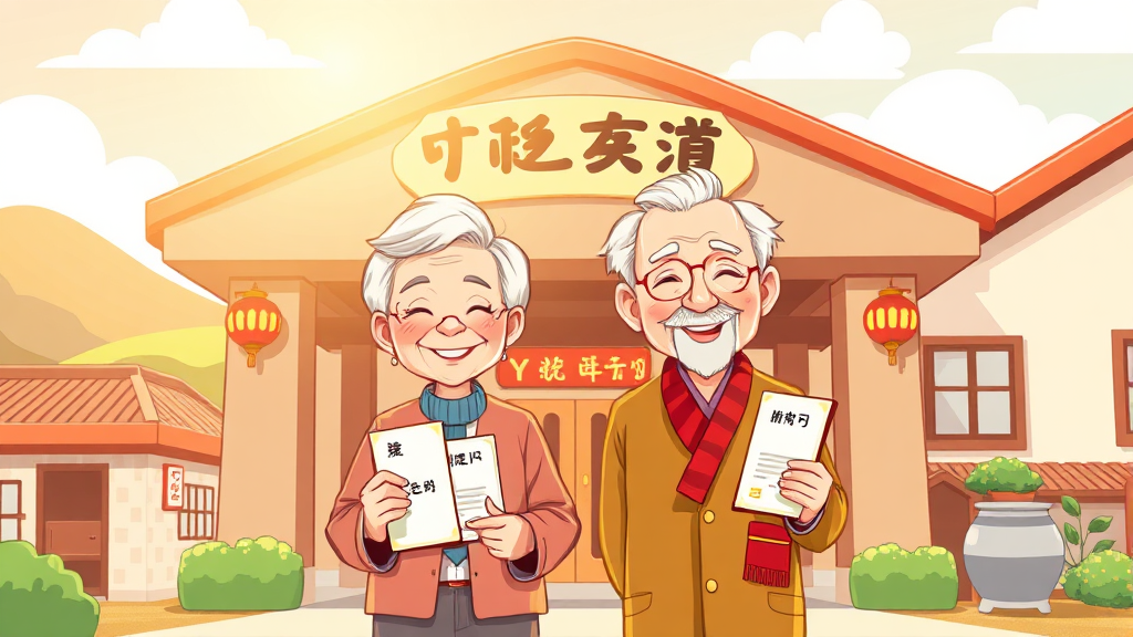 입주 시, 필요 서류는? (cartoon 스타일)