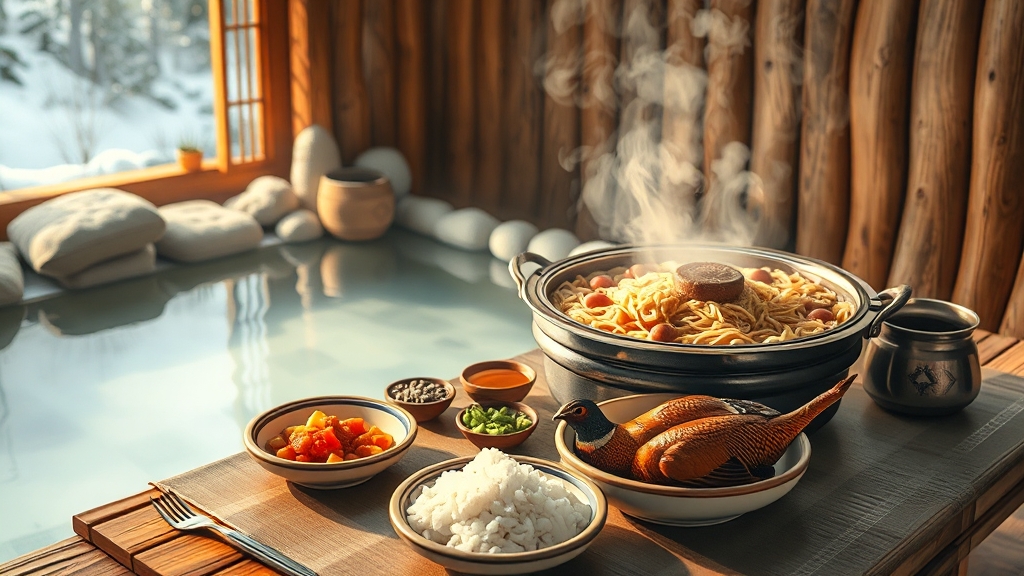 주변 맛집 & 숙소 추천 (realistic 스타일)