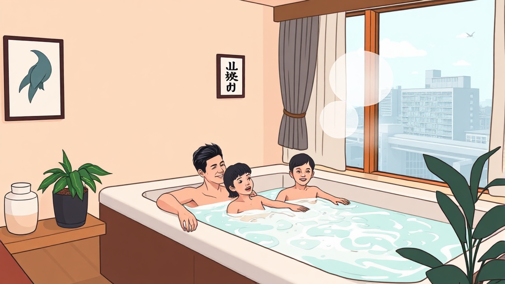 UH 스위트 난바 스테이션 더 스파: 숙소 개요 (illustration 스타일)