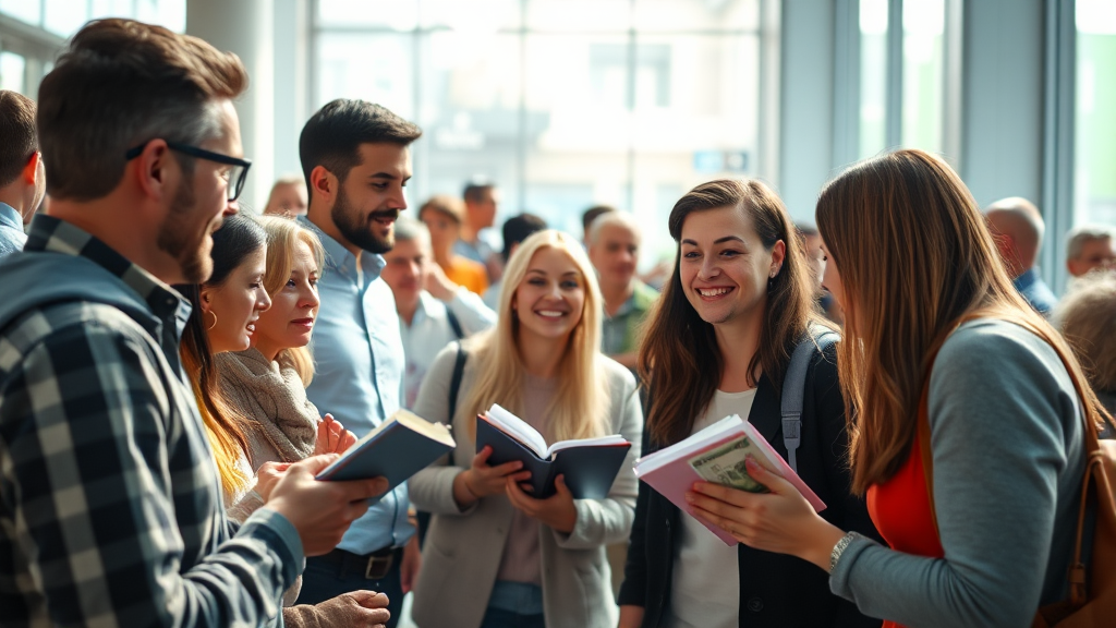 모임통장 선택 시 고려사항 (realistic 스타일)