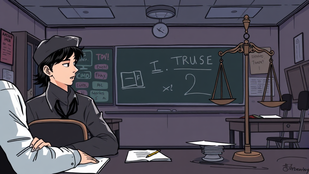 유사 사례 분석: 친구의 잘못된 행동 방조 (illustration 스타일)