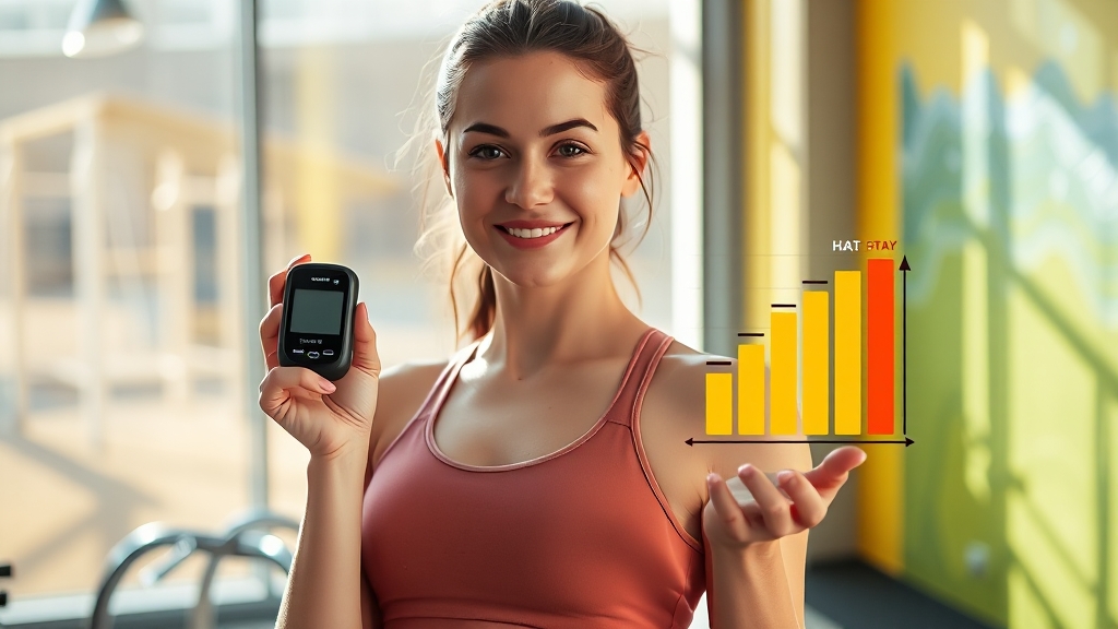 당뇨병 진단 기준 및 관리 중요성 (realistic 스타일)