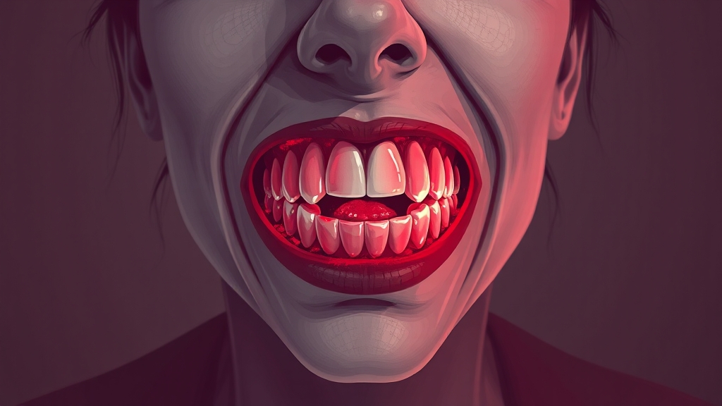 흔들리는 치아, 방치하면 큰일나요! (illustration 스타일)