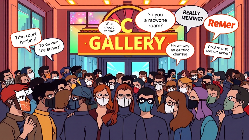 디시인사이드, 누가 이용할까? (cartoon 스타일)