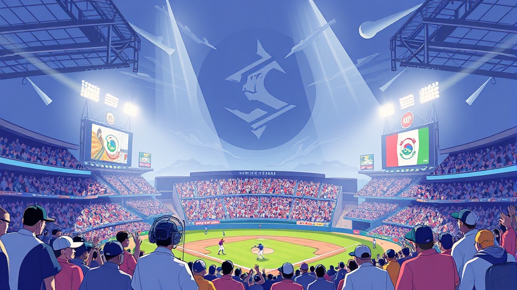 2026 WBC 대한민국 경기 생중계 보는 방법 (illustration 스타일)