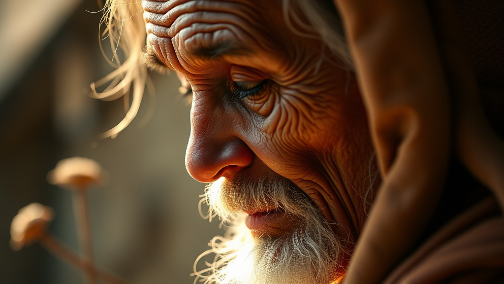 생로병사의 비밀, 무엇을 얻을 수 있을까? (realistic 스타일)