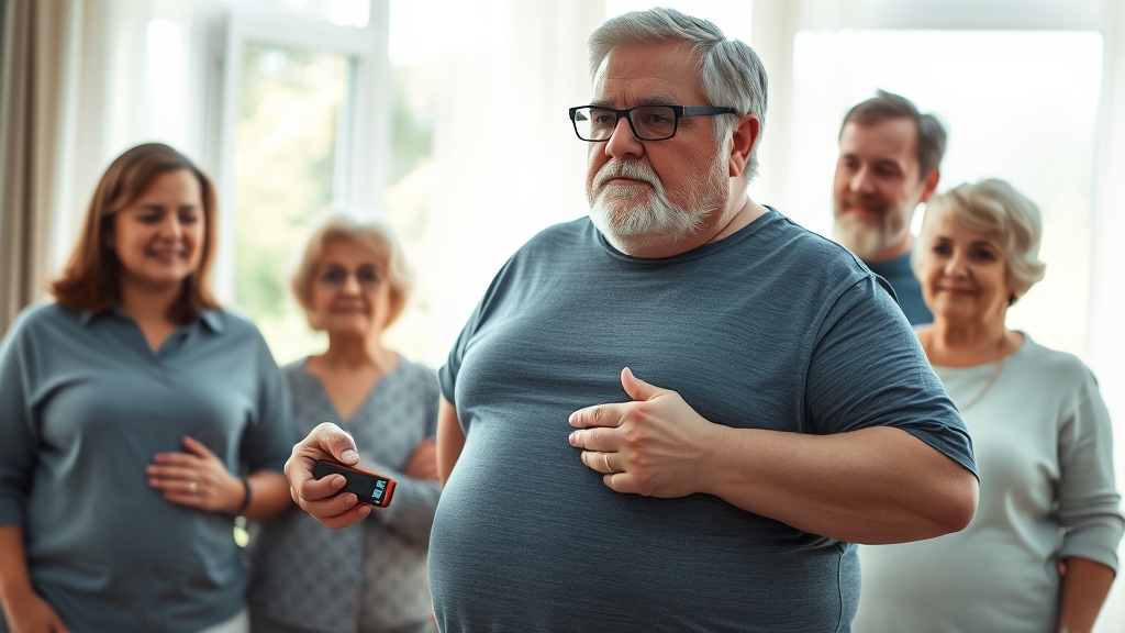 당뇨병 위험 요인: 누구에게 위험할까? (realistic 스타일)