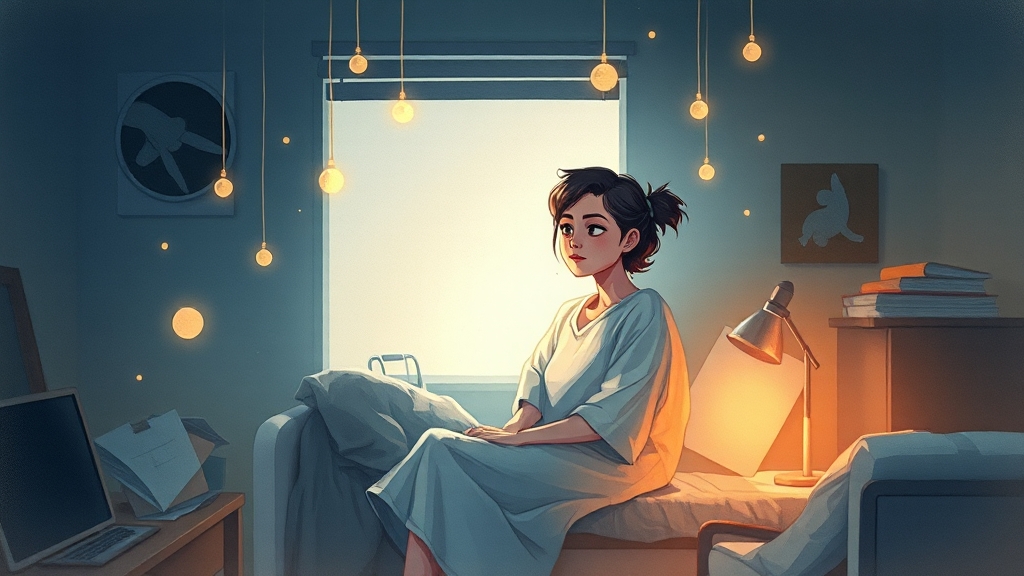 암 치료, 왜 힘들까? (illustration 스타일)