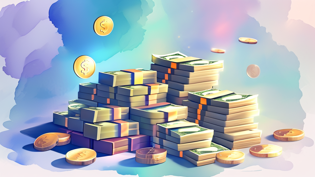 얼마나 받을 수 있나요? 지원 금액 상세 안내 (watercolor 스타일)