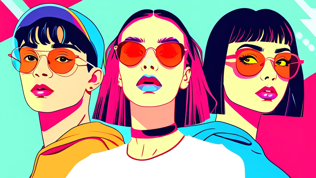 나만의 개성을 살리는 틱톡 라이브 콘텐츠 전략 (illustration 스타일)