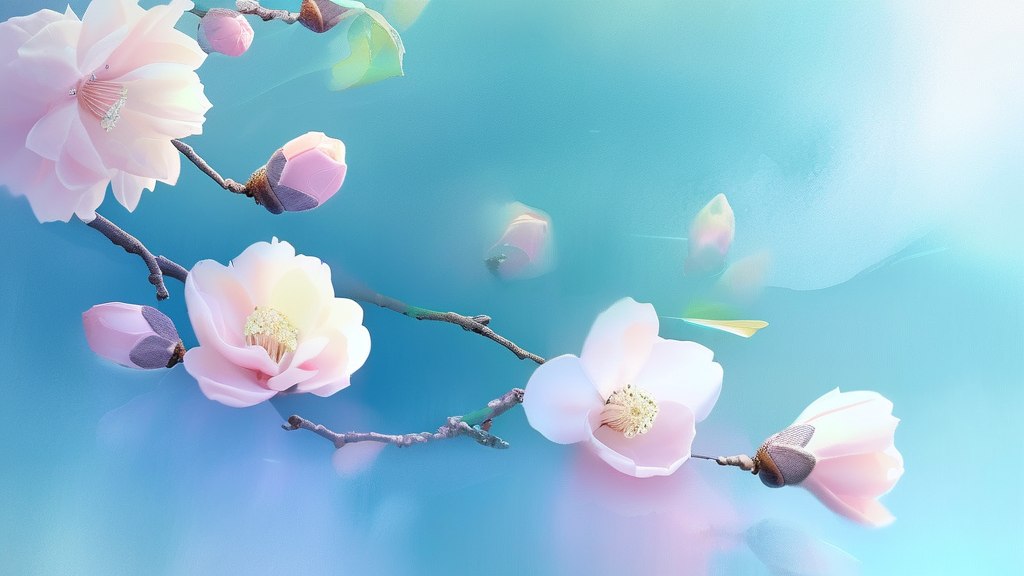 AI 메모리, HBM 시장이 실적 견인 (watercolor 스타일)