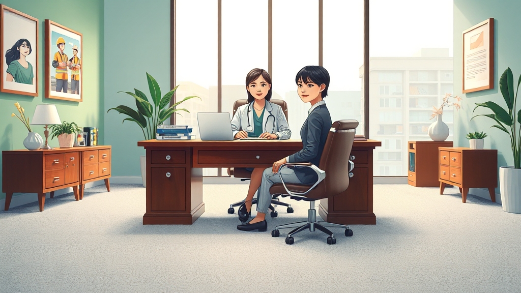 왜 지사를 찾아야 할까요? (illustration 스타일)