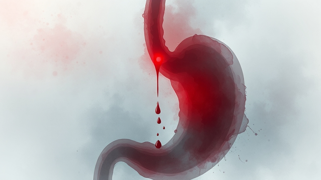 위출혈 징후와 내시경 지혈 필요 상황