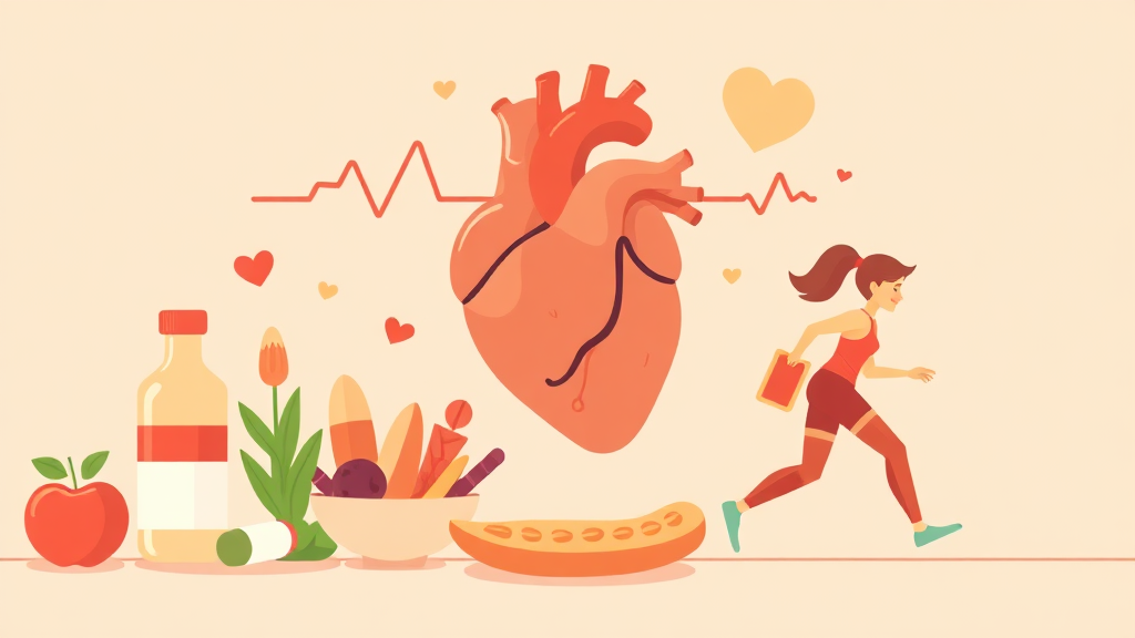 심혈관 질환, 약물 치료 시 주의사항! (illustration 스타일)