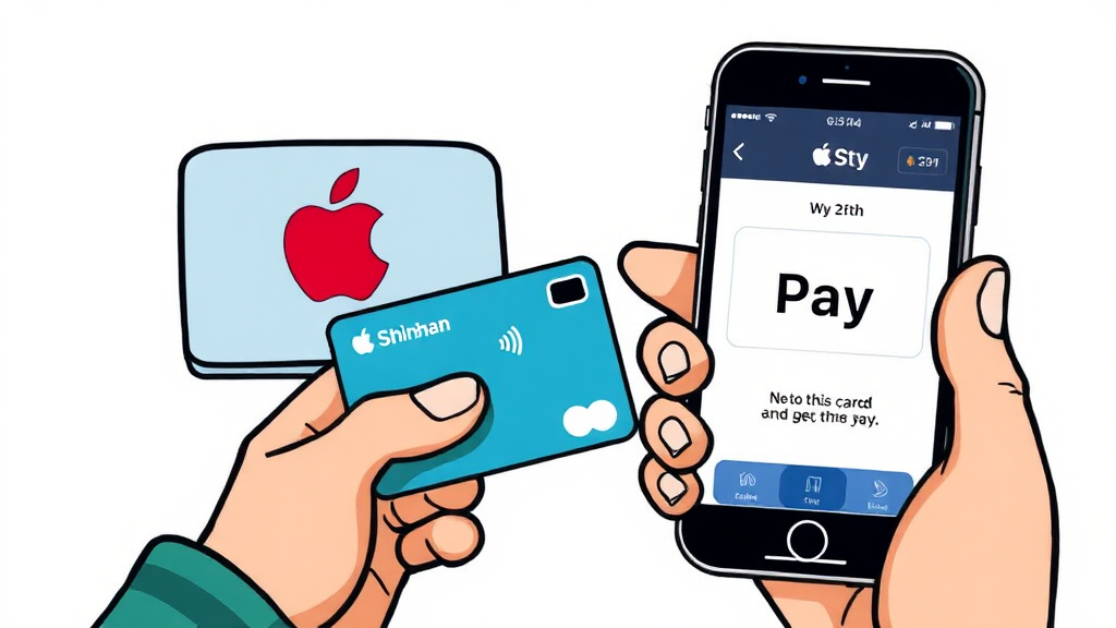 아이폰 사용자라면 주목! 애플페이 활용 팁 (cartoon 스타일)