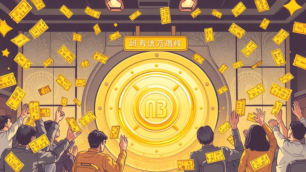 당첨금 수령 절차 및 유의사항 (illustration 스타일)